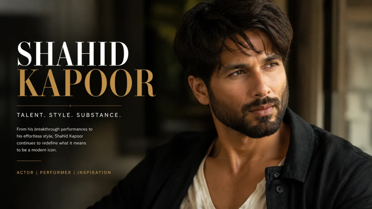 Shahid Kapoor: The Journey from Romantic Hero to Action Star