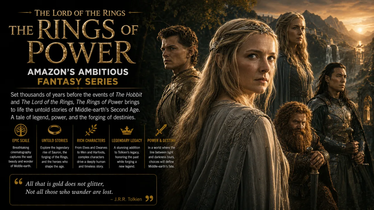 The Lord of the Rings - The Rings of Power: Amazon's Ambitious Fantasy Series