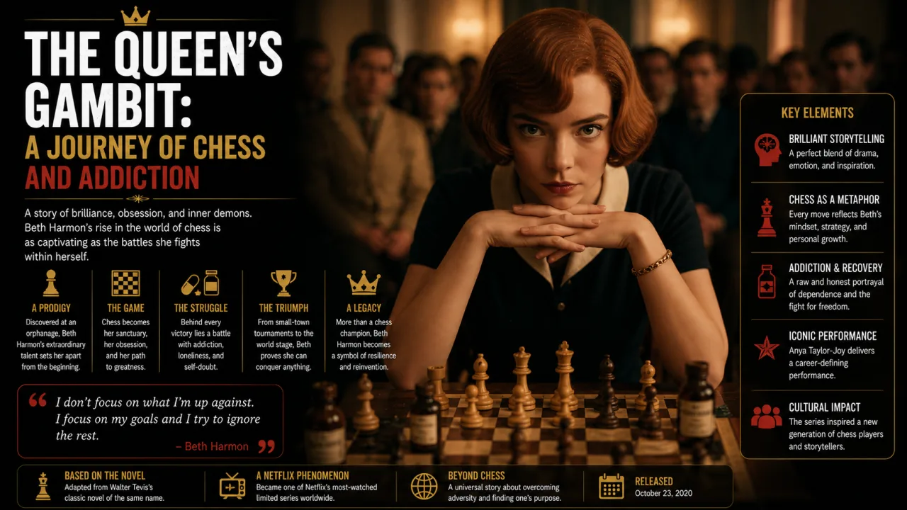 The Queen's Gambit: A Journey of Chess and Addiction