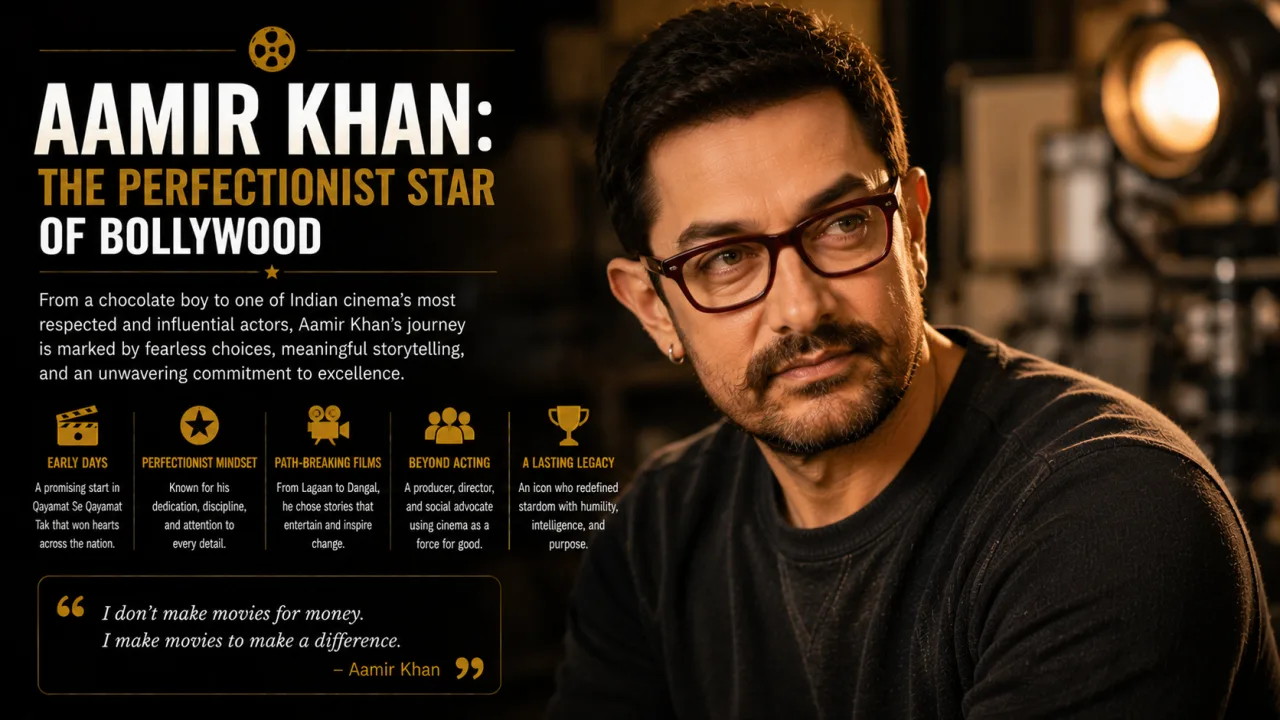 Aamir Khan: The Perfectionist Star of Bollywood