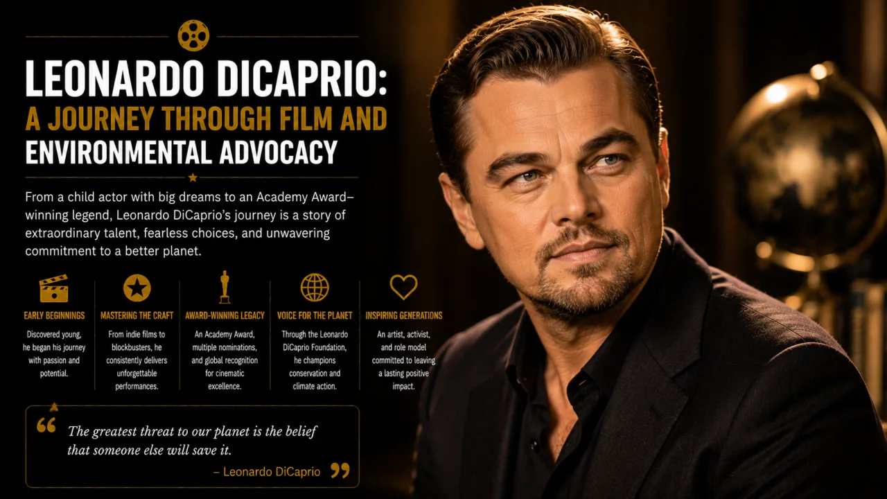 Leonardo DiCaprio: A Journey Through Film and Environmental Advocacy