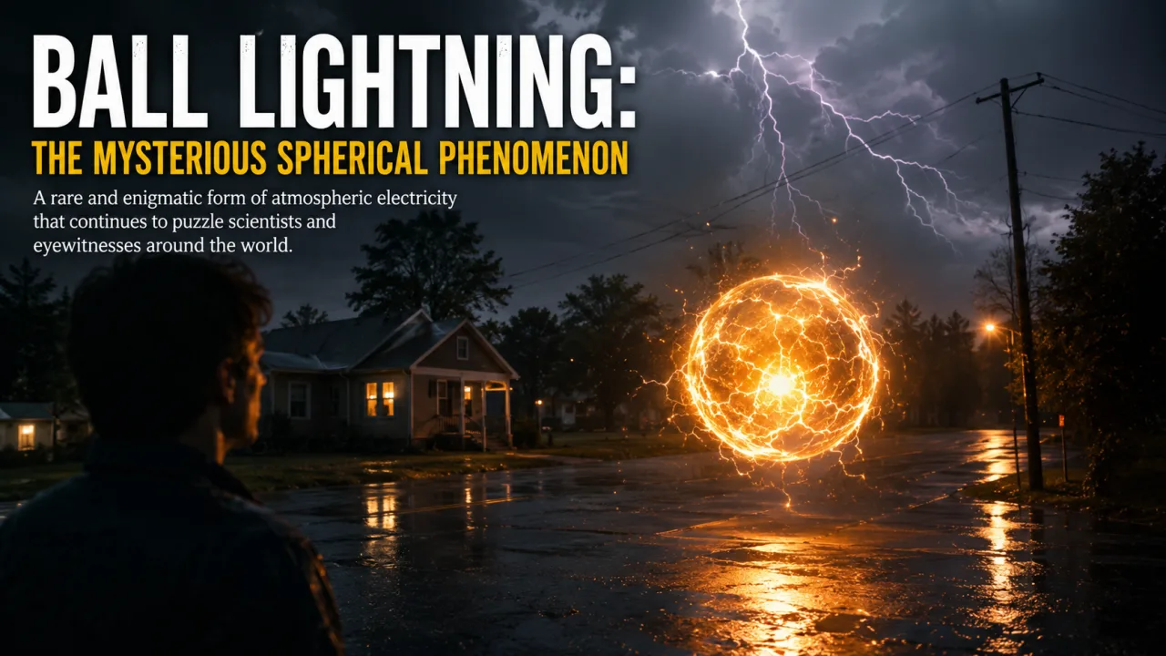 Ball Lightning: The Mysterious Spherical Phenomenon