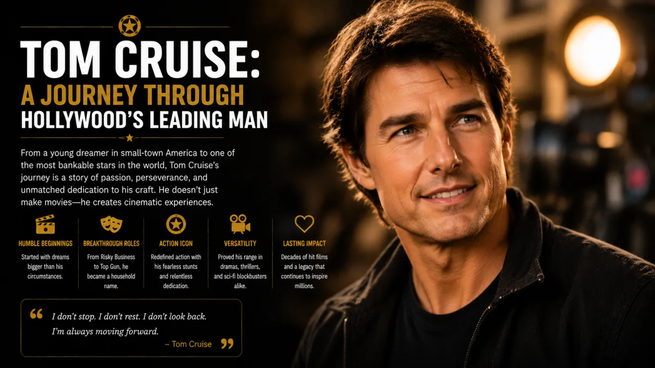 Tom Cruise: A Journey Through Hollywood's Leading Man