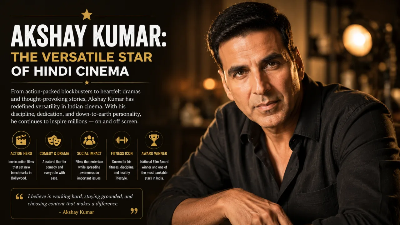 Akshay Kumar: The Versatile Star of Hindi Cinema